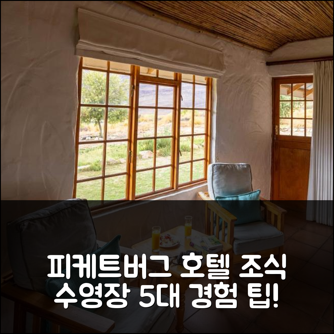 피케트버그 숙소 여행 호텔 추천 마운트 세더 호텔 | 조식과 수영장이 매력적인 5가지 경험 팁