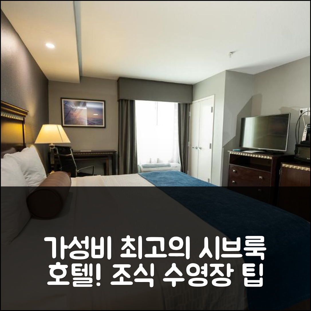 시브룩 숙소 여행 호텔 추천 컴포트 스위트 씨브룩 케마 | 가성비 좋은 조식과 수영장 5가지 팁