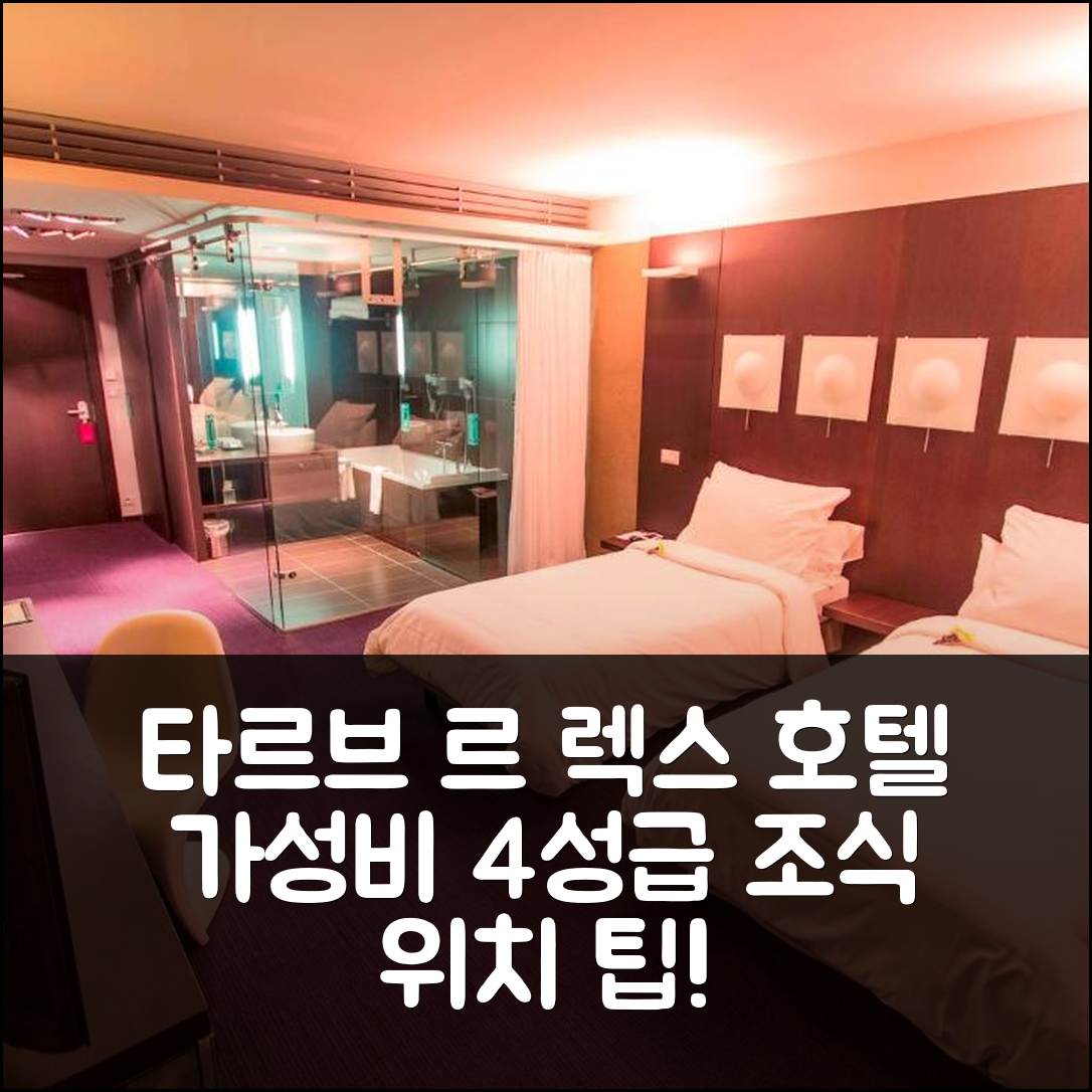 타르브 숙소 여행 호텔 추천 르 렉스 호텔 | 가성비 뛰어난 4성급 조식과 위치 정보 7가지 팁