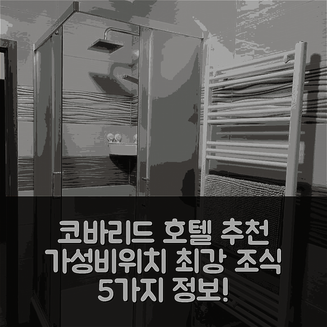 코바리드 숙소 여행 호텔 추천 아파트마 파트리크 | 가성비 뛰어난 위치와 조식 정보 5가지