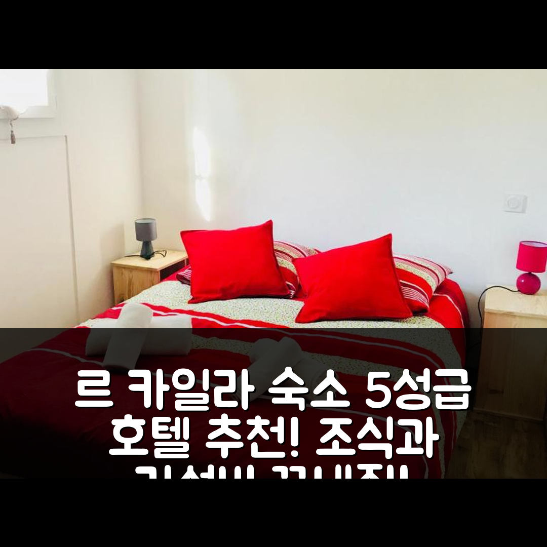 르 카일라 숙소 여행 호텔 추천 세제 마리네뜨 호텔 | 가성비와 조식이 뛰어난 5성급 숙소 7가지 이유